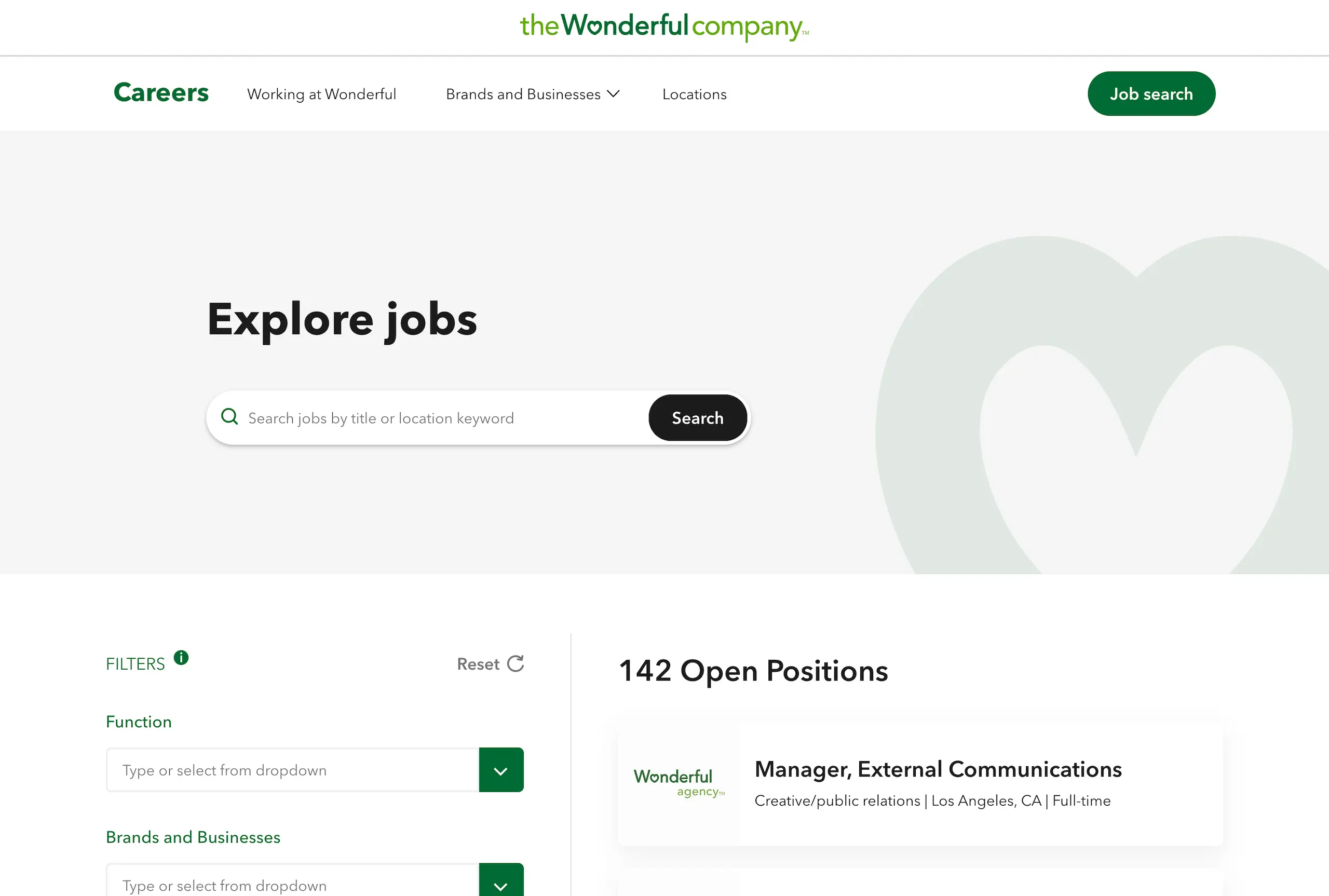 Wonderful Careers project preview